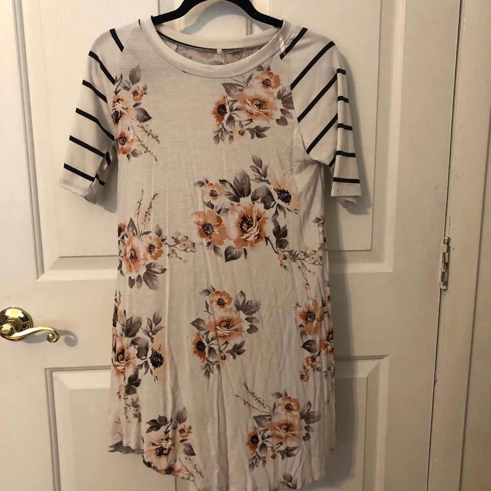 floral tunic